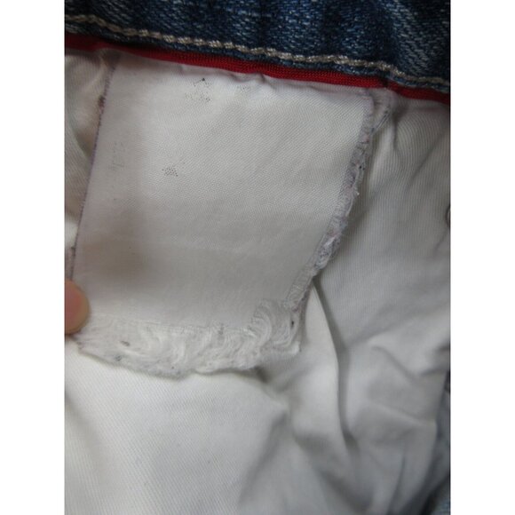 Hugo Boss Jeans Straight Button Fly Denim Paint Splatter Grunge 34X31 * - Picture 11 of 12